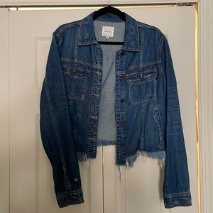 Hidden Jeans distressed Jean jacket